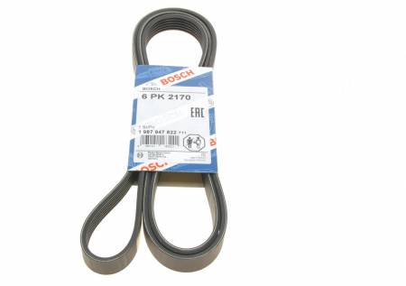 Ремінь генератора MB Vito OM611 (+AC) (6PK2170) 30 1987947822 фото товару