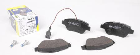 Колодки гальмівні (передні) Citroen Nemo/Peugeot Bipper/Fiat Fiorino/Punto 08-/Doblo 01- (+датчик) 158 181444-701 фото товару