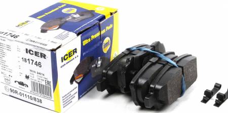 Колодки гальмівні (задні) Mitsubishi Outlander/Lancer 03-/Jeep Compass/Patriot/Dodge Avenger 06- 158 181746 фото товару