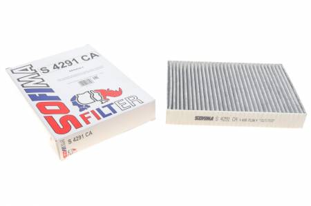 Фільтр салону Renault Megane IV 1.2-1.6DCi 15- (вугільний) 142 S 4291 CA фото товару