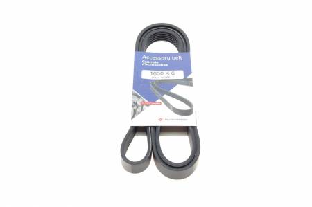 Ремінь генератора Audi 80/A6/A8 2.8 94-05/Ford Transit 2.5DI/TD 91-00 (6PK1630) 239 1630 K 6 фото товару