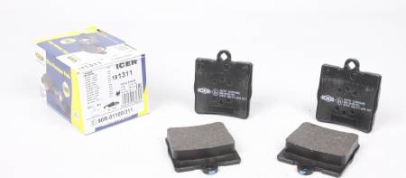 Колодки гальмівні (задні) MB (W202/S202/W203/S203/CL203/C208/C209/S124/W210/R170/R171) 93-11 158 181311 фото товару