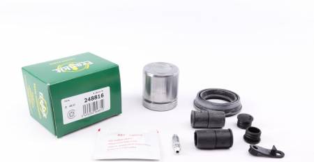 Ремкомплект супорта (переднього) Dacia Logan/Sandero 12- (d=48mm) (+поршень) (Ate) 380 248816 фото товару