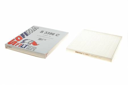 Фільтр салону Hyundai Santa Fe 05-/Sonata 09-/Kia Optima 12- 142 S 3396 C фото товару