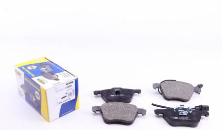 Колодки гальмівні (передні) Ford Galaxy 95-06/Seat Alhambra/VW Sharan 95-10/VW T4 90-03 (+датчики) 158 181395 фото товару