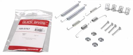 Комплект пружинок колодок ручника Renault Scenic/Megane 1.4-2.0 97-03 (TRW) 5005 105-0757 фото товару