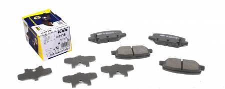 Колодки гальмівні (задні) Citroen C4 Aircross/Mazda 6/Mitsubishi Outlander III/Peugeot 4008 12- 158 182118 фото товару