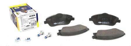 Колодки гальмівні (передні) Opel Combo 01-/Corsa C 00-09/Meriva A/Tigra 03-10 158 181526-701 фото товару