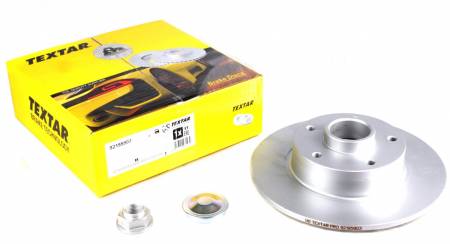 Диск гальмівний (задній) Renault Megane 08- (260x8) (+ABS) (з підшипником) PRO 39 92195903 фото товару