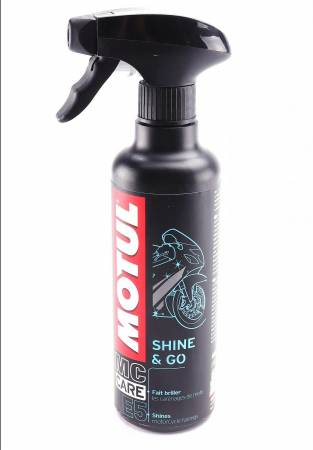 Засіб для полірування поверхонь мотоцикла (силіконовий) E5 Shine & Go (400ml) 436 818816 фото товару
