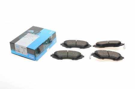 Колодки гальмівні (передні) Daewoo Lanos/ Nubira 1.6-2.2 97- (142.9x44) 201 KBP-1008 фото товару