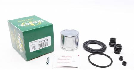 Ремкомплект супорта (переднього) Mitsubishi Outlander 07- (d=57mm) (+поршень) (Akebono) 380 257973 фото товару