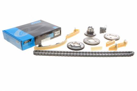 Комплект ланцюга ГРМ Ford Transit 2.0-2.4DI 00-06/Mondeo 2.0 00-07 (ланцюг, натяжник, шестерня) 4862 40-1020FK фото товару