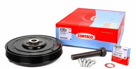 Шків колінвалу VW LT/T4/Crafter 2.5TDI (к-кт болти + шайба) 140 80004398 фото товару