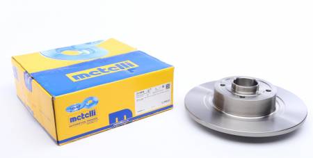 Диск гальмівний (задній) Renault Scenic II/Megane II 03-10 (270х10) (+ABS) (з підшипником) (повний) 121 23-0804 фото товару