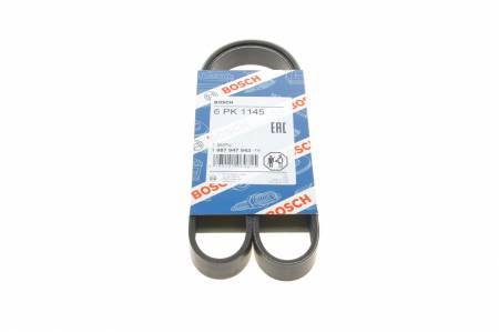 Ремінь генератора Renault Master 2.5dCi (-AC) (6PK1145) 30 1987947943 фото товару