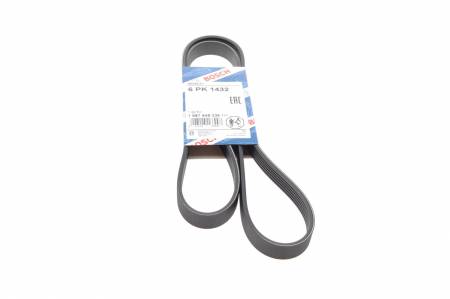 Ремінь генератора VW Caddy III 1.2TSI (2KB, 2KJ, 2CB, 2CJ) 04-15 -AC (6PK1432) 30 1987948336 фото товару