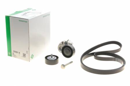 Комплект ременя генератора BMW 1 (E87/E88)/3 (E46/E90)/5 (E60) 1.6-2.0 01-10, N46B20, (6PK1870) 204 529 0044 10 фото товару