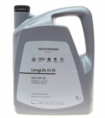 Олива 0W30 LongLife III FE (5л) VW504.00/507.00 5044 GS55545M4 фото товару