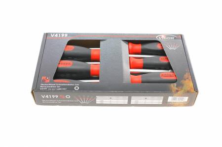 Набір викруток з 6-гранними головками (6шт) (6/7/8/10/12/13) 4026 V4199 фото товару