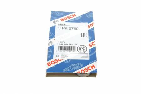 Ремінь генератора Honda Civic IV/ Mazda 626 1.6-2.0 -95 (3PK760) 30 1987947880 фото товару