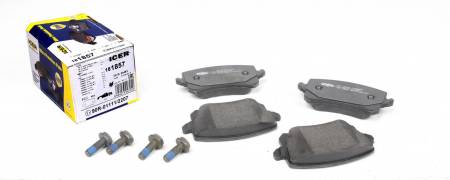 Колодки гальмівні (задні) Audi A6 05-18/Q3/Skoda Octavia 12-/VW Passat B6-B8/Tiguan 05-/Sharan 10- 158 181857 фото товару