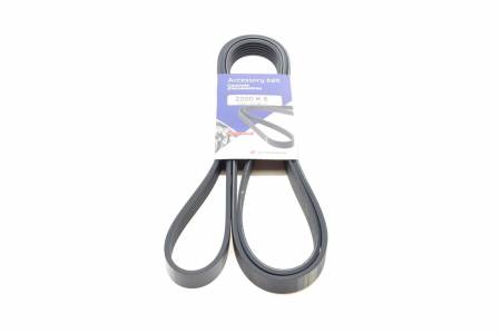 Ремінь генератора Mitsubishi Lancer/Outlander 1.8-2.4 09-/Peugeot 4008 2.0AWC 12- (6PK2200) 239 2200 K 6 фото товару