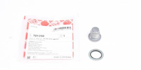 Болт зливу оливи Renault Trafic 01- (+шайба) (M16x1.5) 101 101250 фото товару