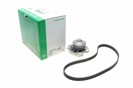 Комплект ГРМ + помпа VW Golf/Jetta/Polo 86-97 (19x128z) 204 530 0586 30 фото товару