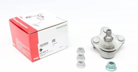 Опора кульова (передня/L) Skoda Roomster 06- 192 825 0326 10 фото товару