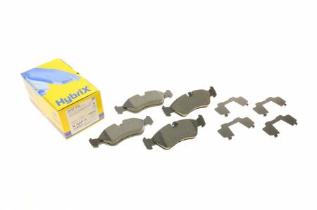 Колодки гальмівні (передні) Opel Astra F 91-01/Vectra A/B 88-03/Kadett E 85-92/Omega A 86-94 121 22-0117-0 фото товару