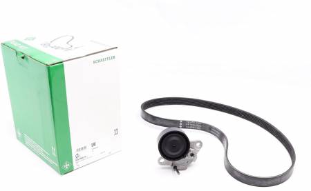 Комплект ременя генератора Audi A4/A5/A6 1.8/2.0 TFSI 08-18, (6PK1100) 204 529 0085 10 фото товару