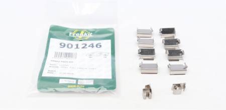 Планка супорта (переднього) прижимна (к-кт) Opel Combo 01- (Lucas) 380 901246 фото товару