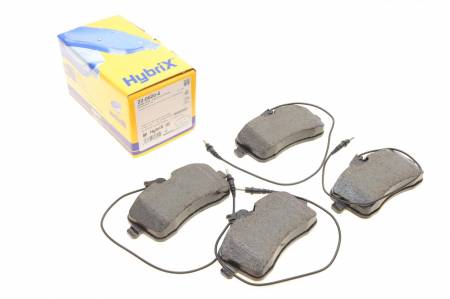 Колодки гальмівні (передні) Peugeot 407 04- (+датчики) 121 22-0600-0 фото товару