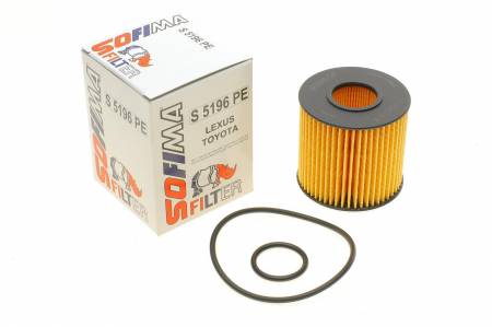 Фільтр масляний Lexus RX/NX 2.0-3.5 08-/Toyota Rav 4 2.5 Hybrid 15- 142 S 5196 PE фото товару