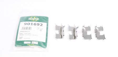 Планка супорта (заднього) прижимна (к-кт) Chevrolet Lacetti/Daewoo Nubira 97- 380 901692 фото товару