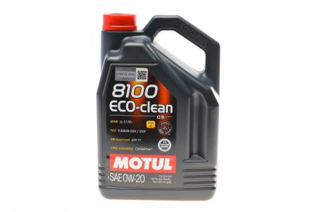 Олива 0W20 Eco-clean 8100 (5л) (108862) 436 868151 фото товару