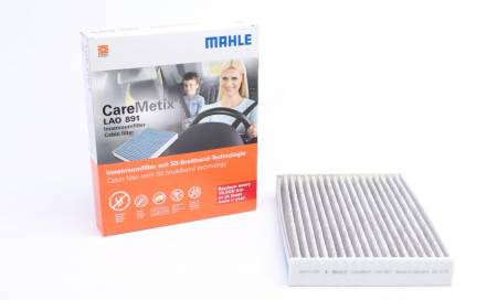 Фільтр салону Dacia Dokker/Lodgy/Renault Zoe 12- (антиалергенний) 34 LAO 891 фото товару