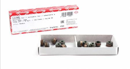 Сальник клапана (впуск/випуск) Renault Kangoo 1.2 16V 01- (к-кт) 10 522.940 фото товару