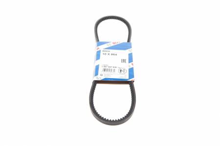 Ремінь генератора VW Jetta 1.6/1.8 82-92/Seat Toledo 1.6-2.0 91-99/Ford Transit 2.0 77-86 (10x864) 30 1987947636 фото товару