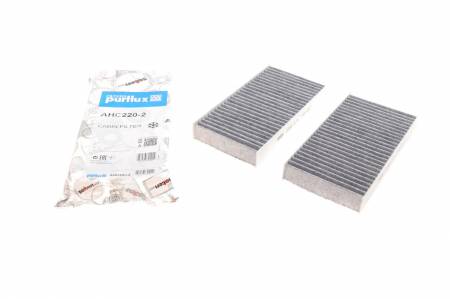 Фільтр салону Honda Civic 00-06/CR-V 01-12 (вугільний) (к-кт 2 шт.) 38 AHC220-2 фото товару