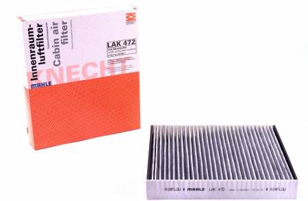 Фільтр салону Chevrolet Aveo (T300) 11-/ Opel Astra J 09- (вугільний) 34 LAK 472 фото товару