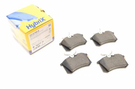 Колодки гальмівні (задні) VW Golf II/III/Passat B2/B3/B4 84-99/Polo 95-01/Peugeot 405 87-97 121 22-0100-0 фото товару