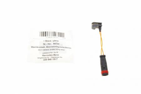 Датчик зносу гальмівних колодок MB E-class (W211/S211)/ M-class (W164/W166) 02- (L= 95mm) 5002 54724 фото товару
