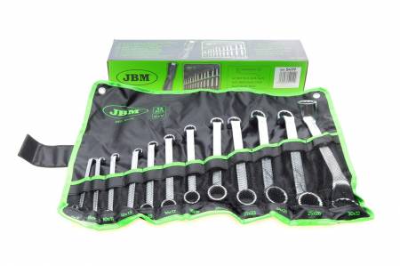 Набір ключів 12-гранних плоских кільцевих (12шт) 5022 54119 фото товару