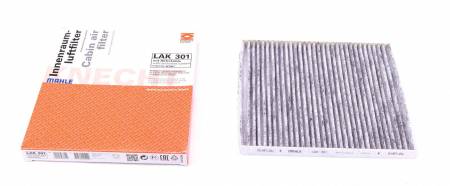 Фільтр салону Hyundai Accent IV 10-/Tucson 04-10/i40 11-/KIA Rio 05-/Sportage 04- (вугільний) 34 LAK 301 фото товару
