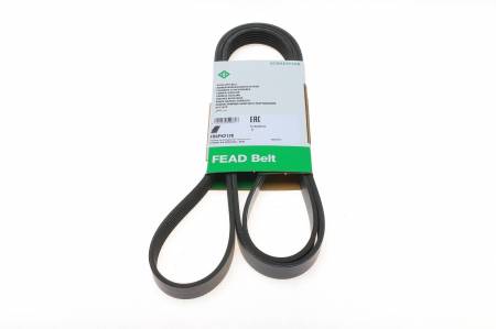 Ремінь генератора Hyundai Santa Fe 2.4 CCVT/Kia Sportage 2.0 CVVT 10- 204 FB 6PK2128 фото товару