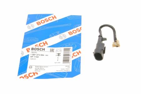 Датчик зносу гальмівних колодок (передніх) Iveco Daily IV/V 06-14 (L=131mm) 30 1987473584 фото товару