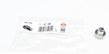 Болт зливу оливи Hyundai Accent/Kia Rio/Mitsubishi Lancer/Suzuki Grand Vitara 90- (M14x1.5x11mm) 10 587.330 фото товару