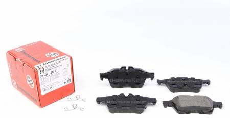 Колодки гальмівні (задні) Ford Connect/Focus/Opel Vectra/Mazda 3/5 C II 02- (Ate-Teves) 86 24137.168.1 фото товару